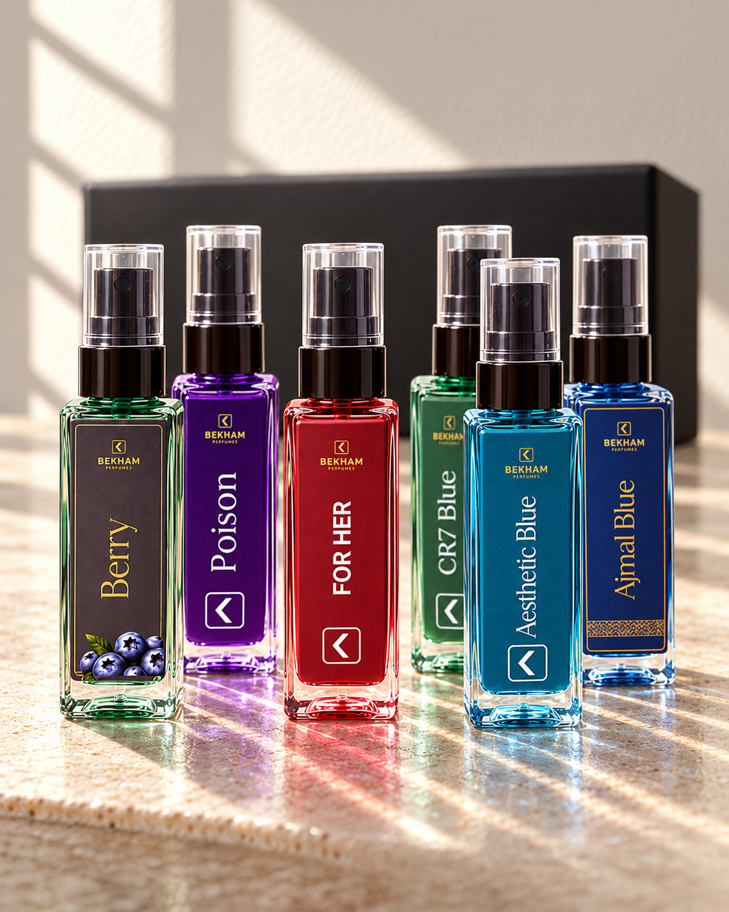The Essential 6 | 6 × 8 ml Fragrance Set